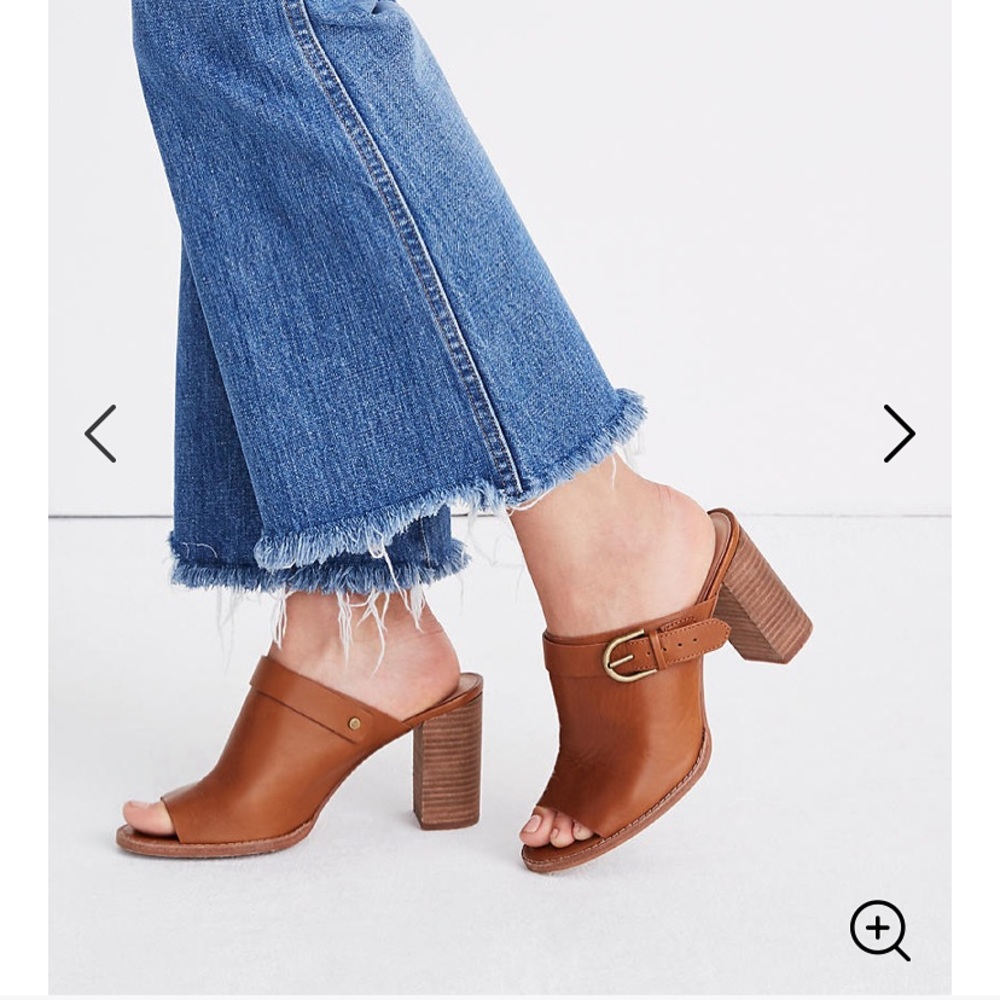 NWT Madewell The Riley Convertible Slingback Mule